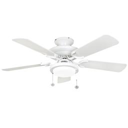 Verona Wh - Mounted to Mayfair Ceiling Fan.jpg